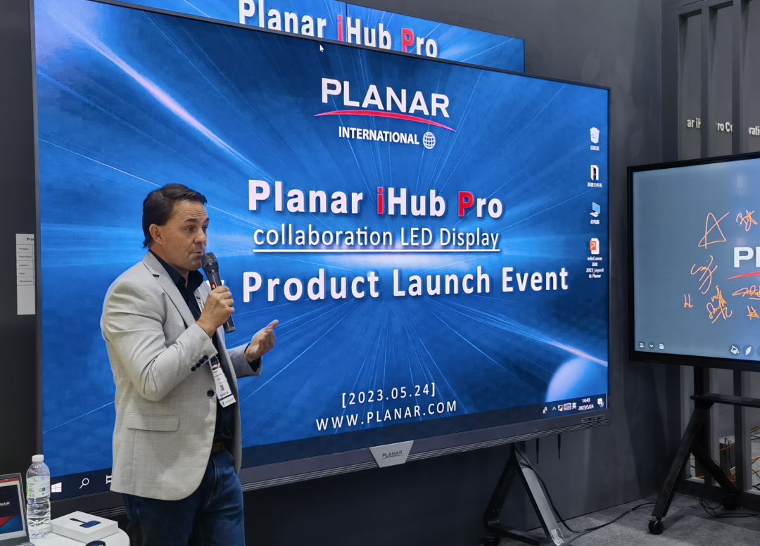 InfoComm Asia | StakePlanar全球首发第四代Micro LED智能一体机
